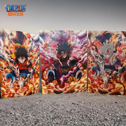One Piece Haven Luffy Gear 5 3D Lenticular Poster
