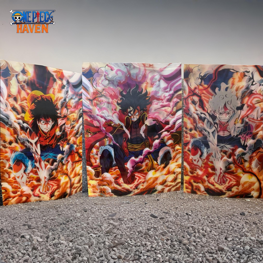 One Piece Haven Luffy Gear 5 3D Lenticular Poster